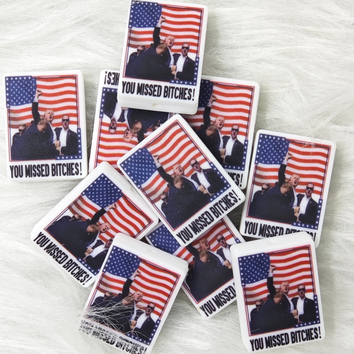 You missed B*** Silicone Focal Beads, flag focal beads