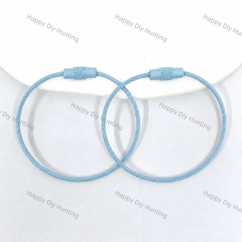 Multicolor Cup Charm Wire For Diy Beadable Keychains