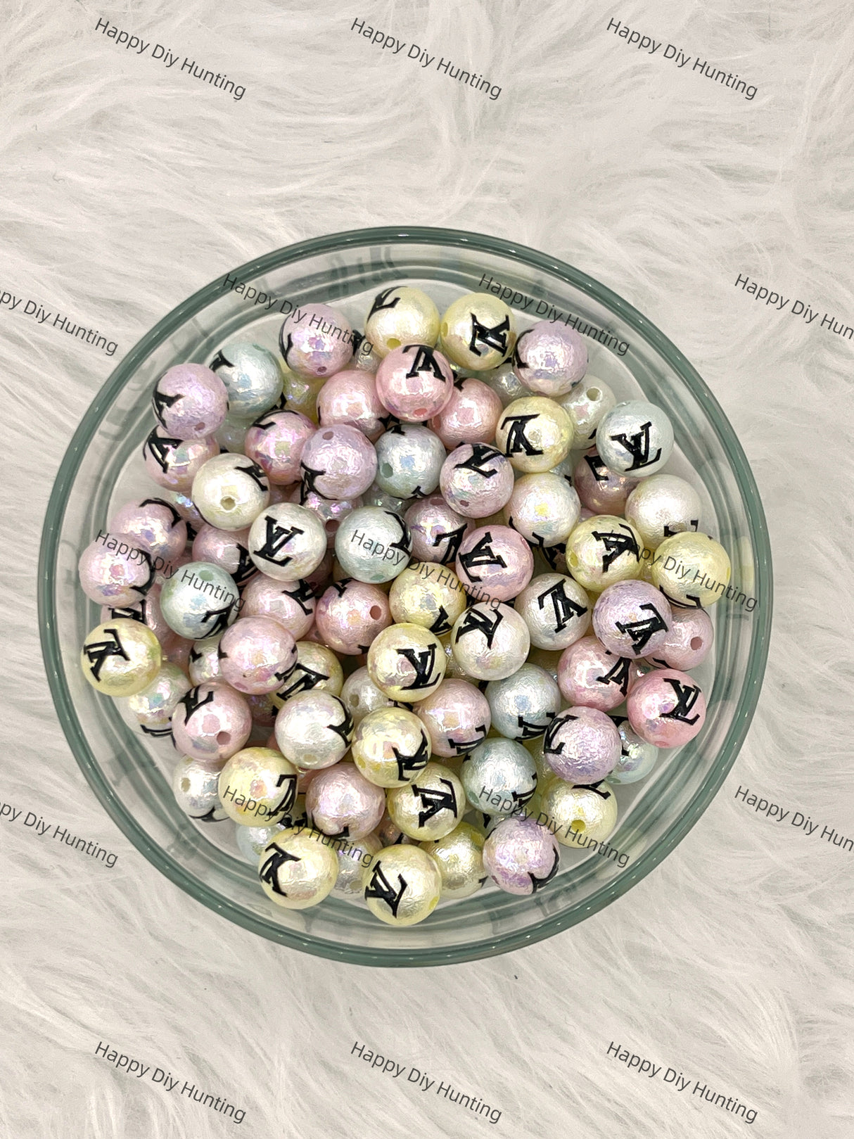 16mm Colorful V*V UV Finish Acrylic Bead Designer