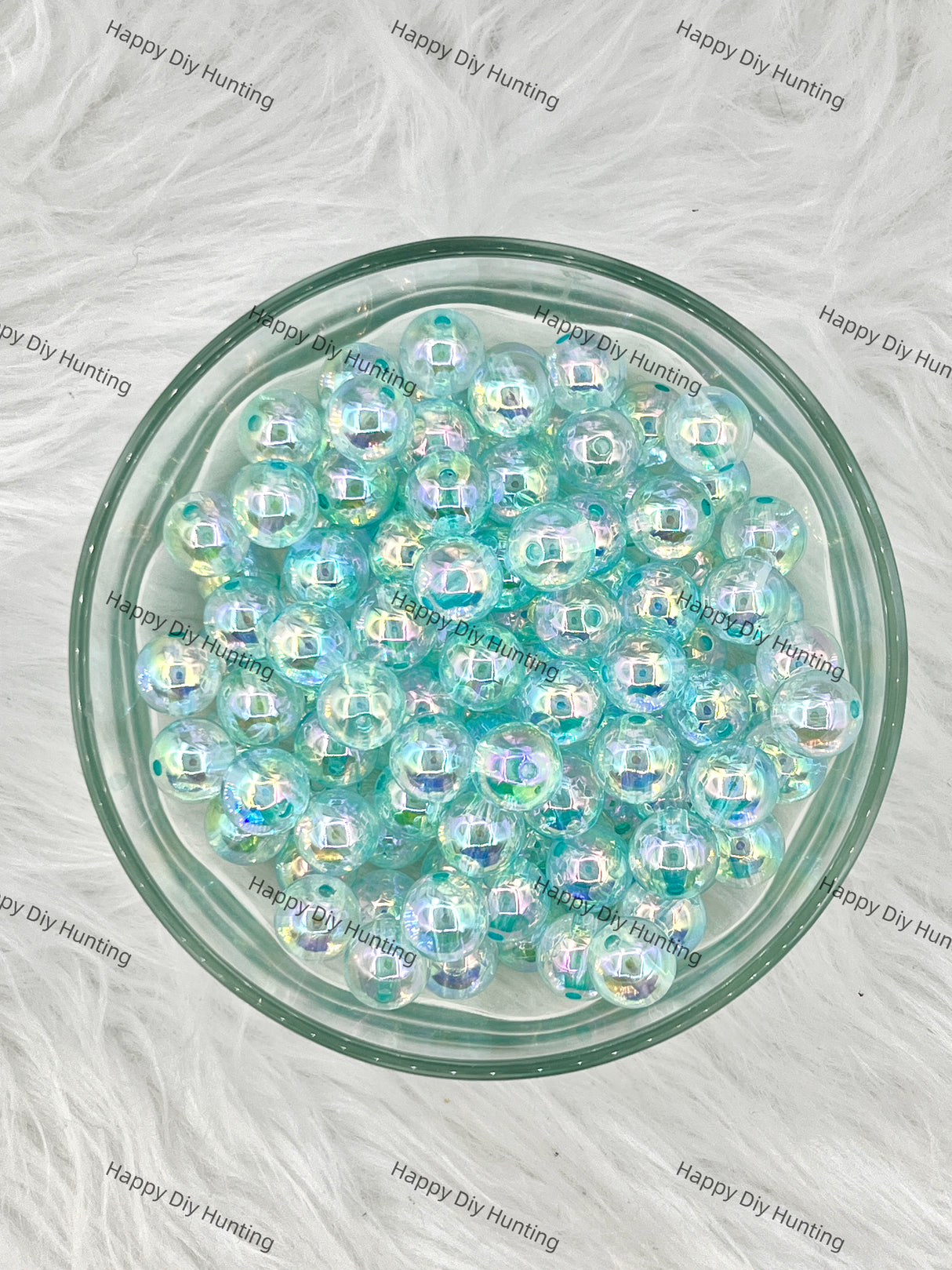 16mm Teal color Acrylic Beads Wholesale