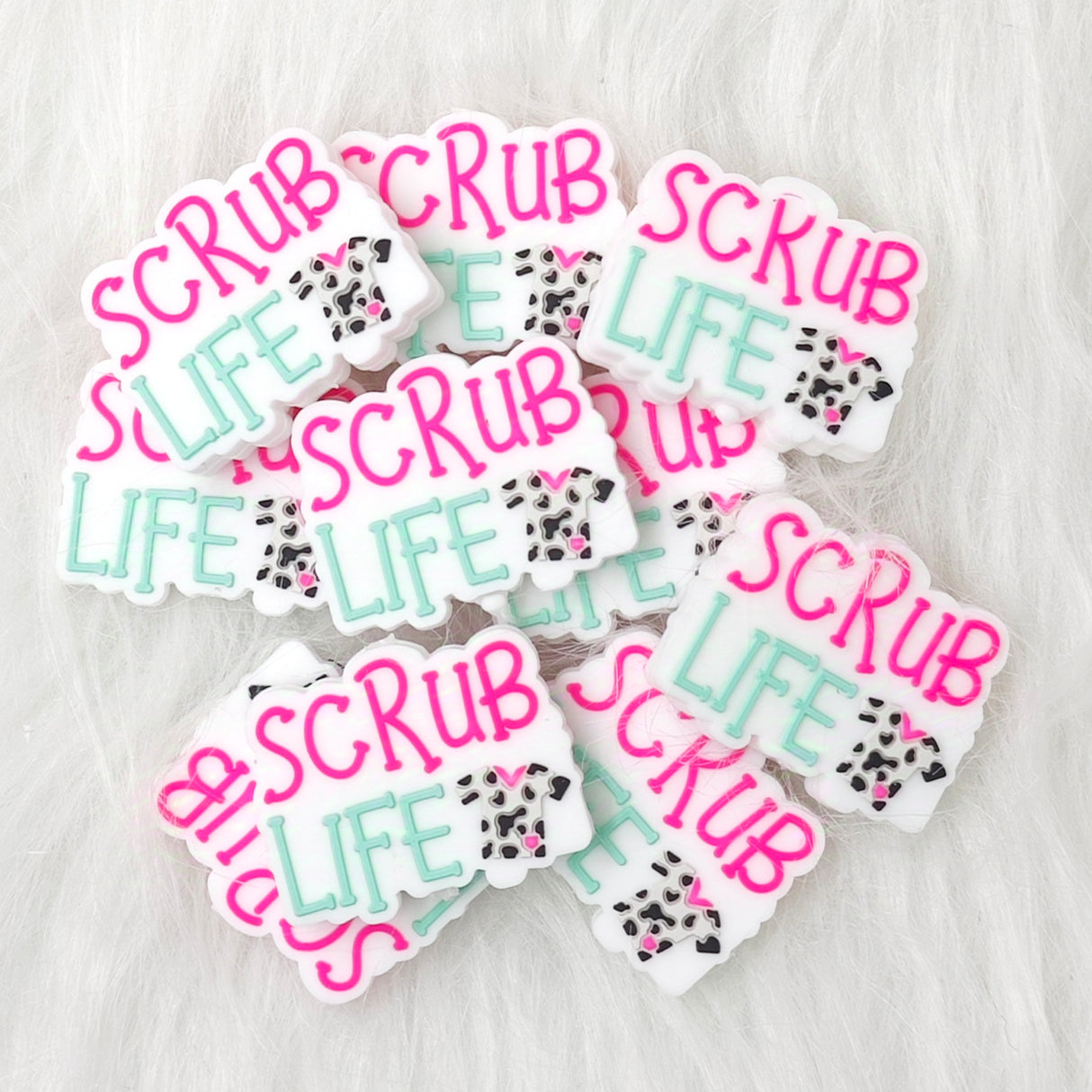 Scrub Life for Silicone Focal Beads Nurse Focal Beads DIY Job Gift Accessories