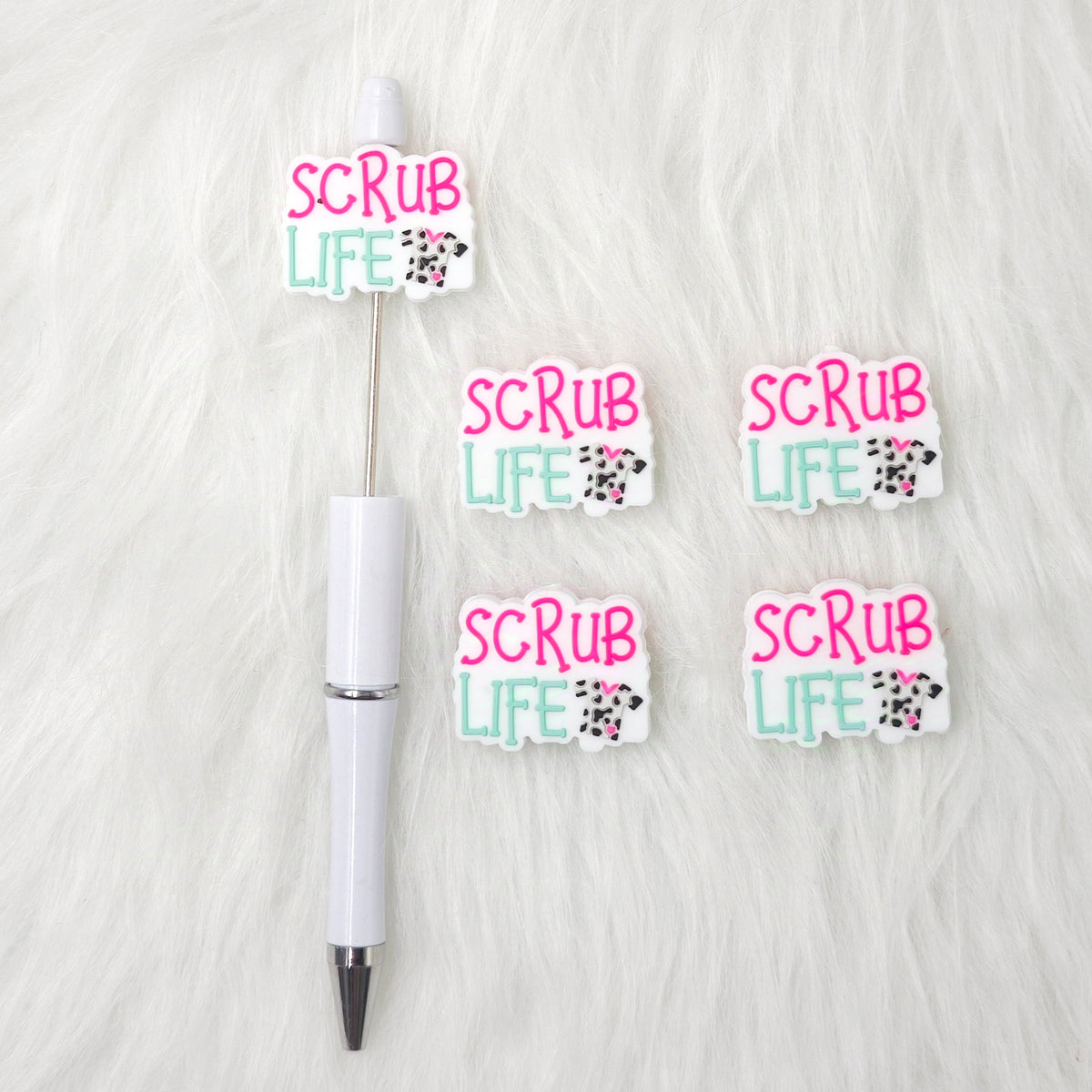 Scrub Life for Focal Beads Nurse Focal Beads DIY Job Gift Accessories for Pens