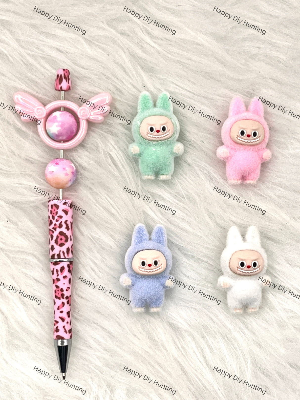 Labubu Fuzzy Beads Wholesale