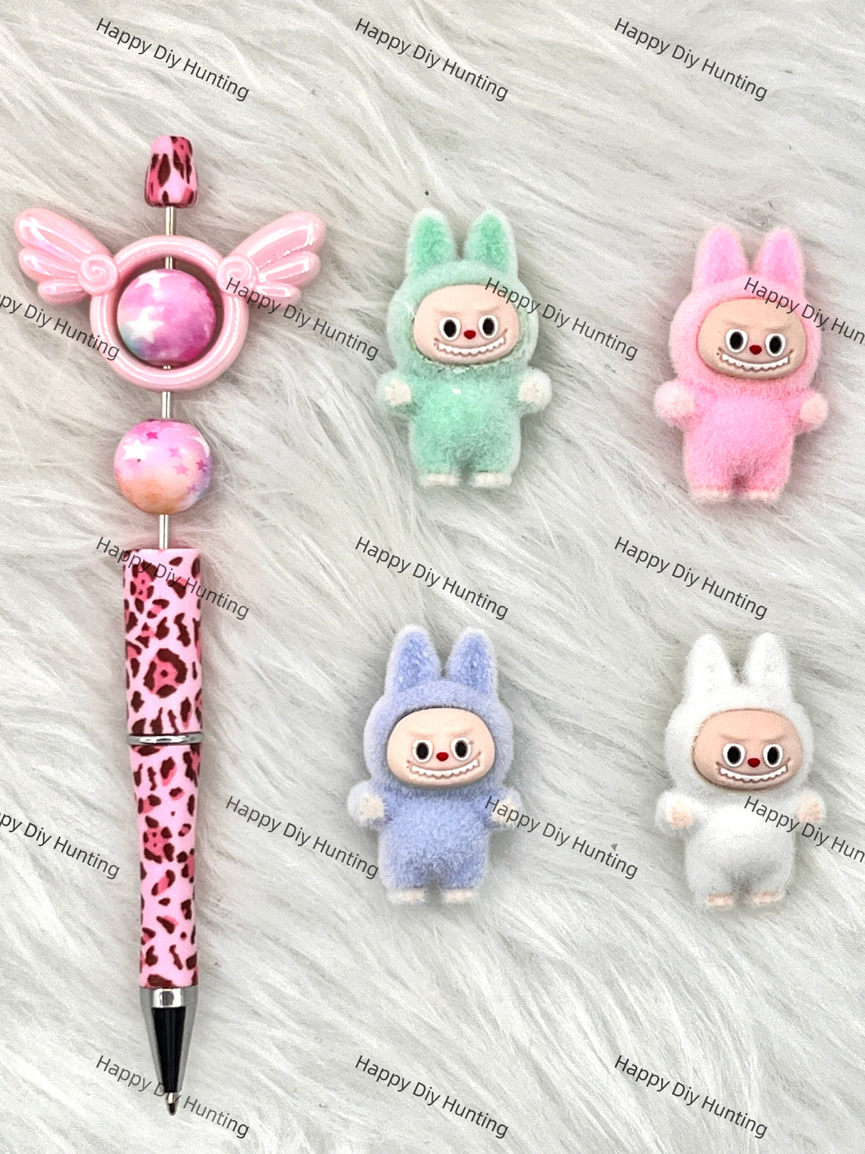 Labubu Fuzzy Beads Wholesale