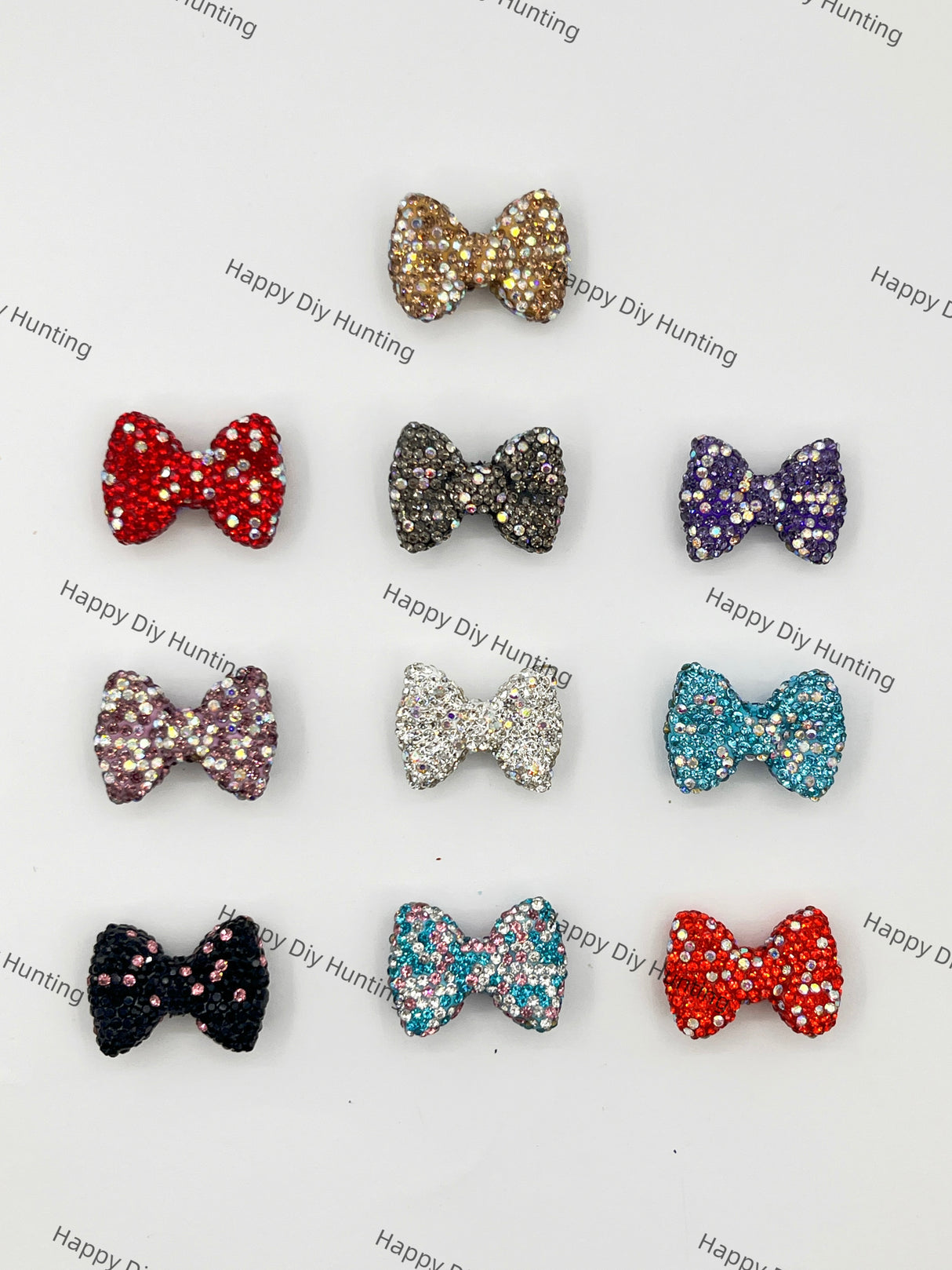 Bowknot Rhinestone Beads