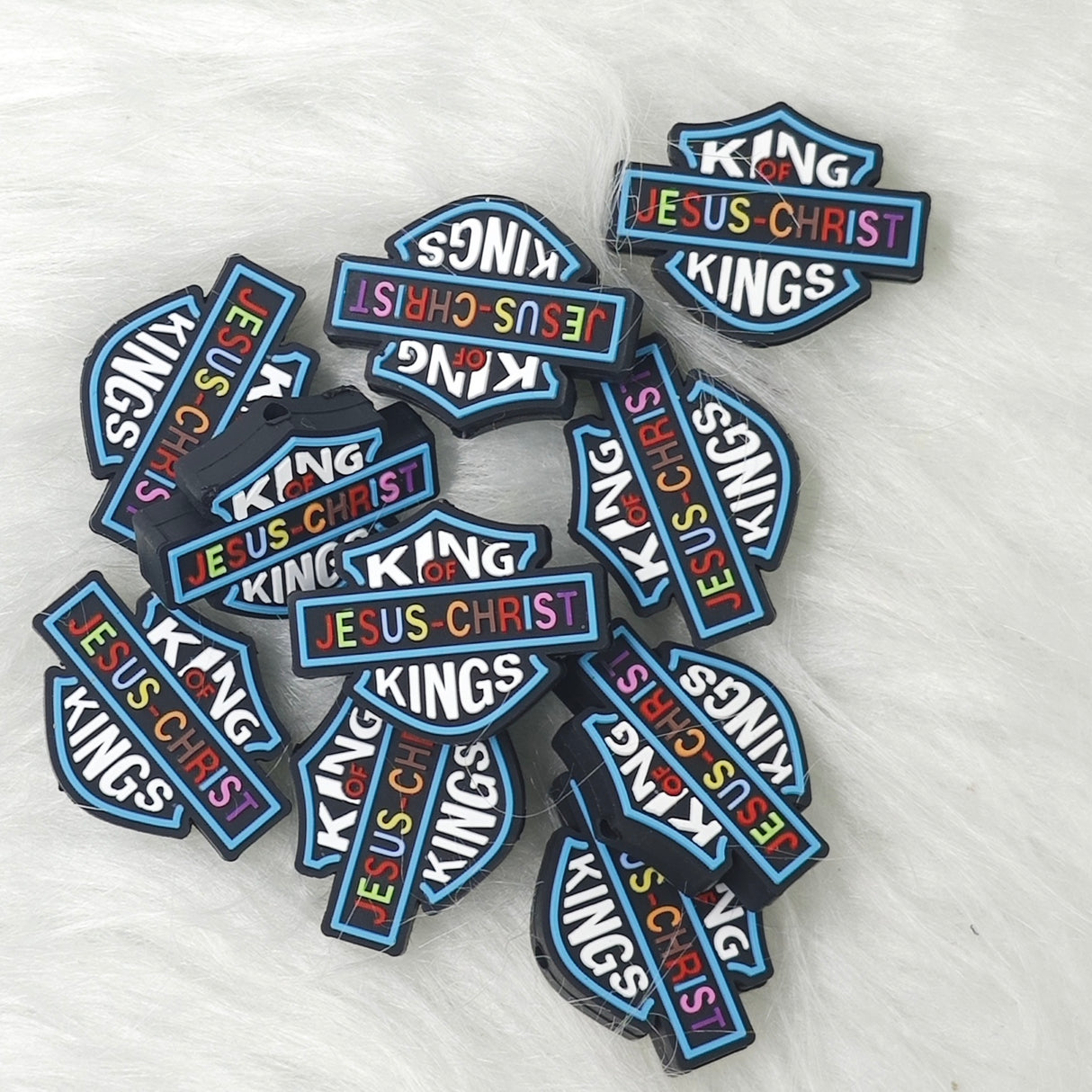 Kings Jesus Christ Silicone Focal Beads Faith Focal beads Prayer Gifts Idea