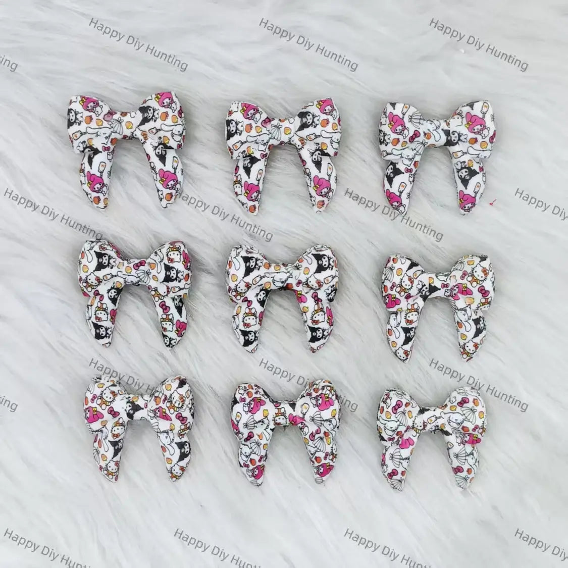 3D Cartoon Character Bowknot Silicone Focal Beads Wholesale for Pen DIY