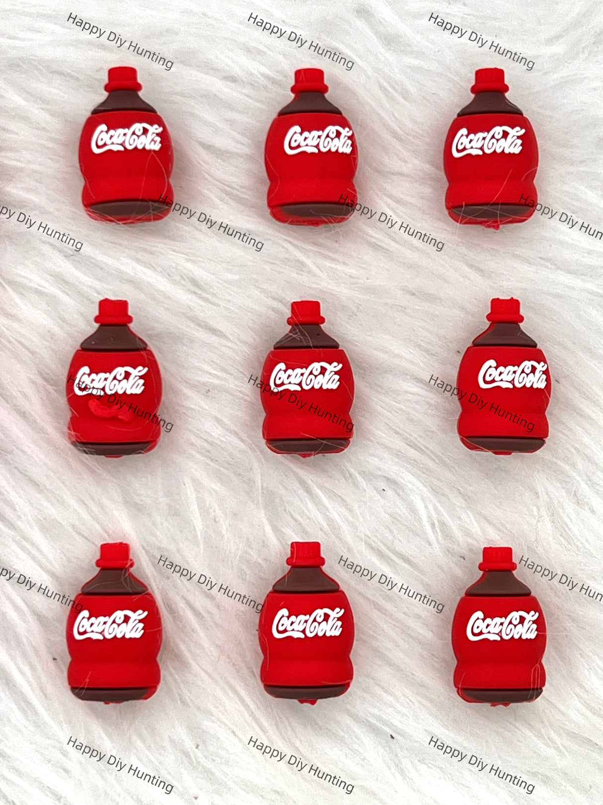 3D Cola Silicone Focal Beads Wholesale 3