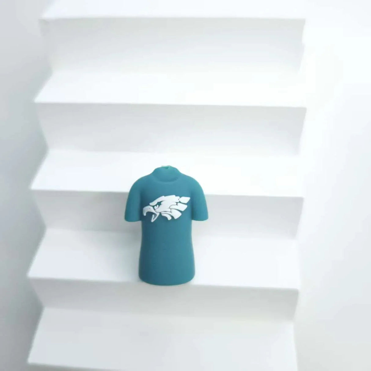 3D Eagles Football Team Jersey Silicone Focal Beads for Beadable Pens DIY Craft Supplies