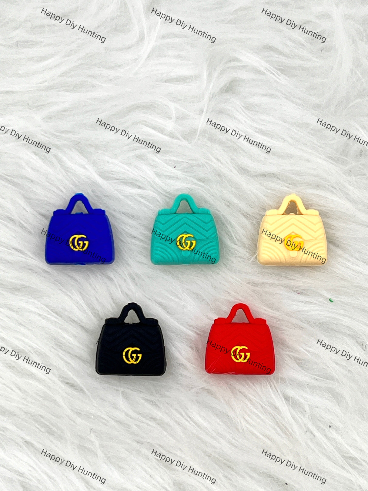 3D Gucci Bag Silicone Focal Beads Wholesale