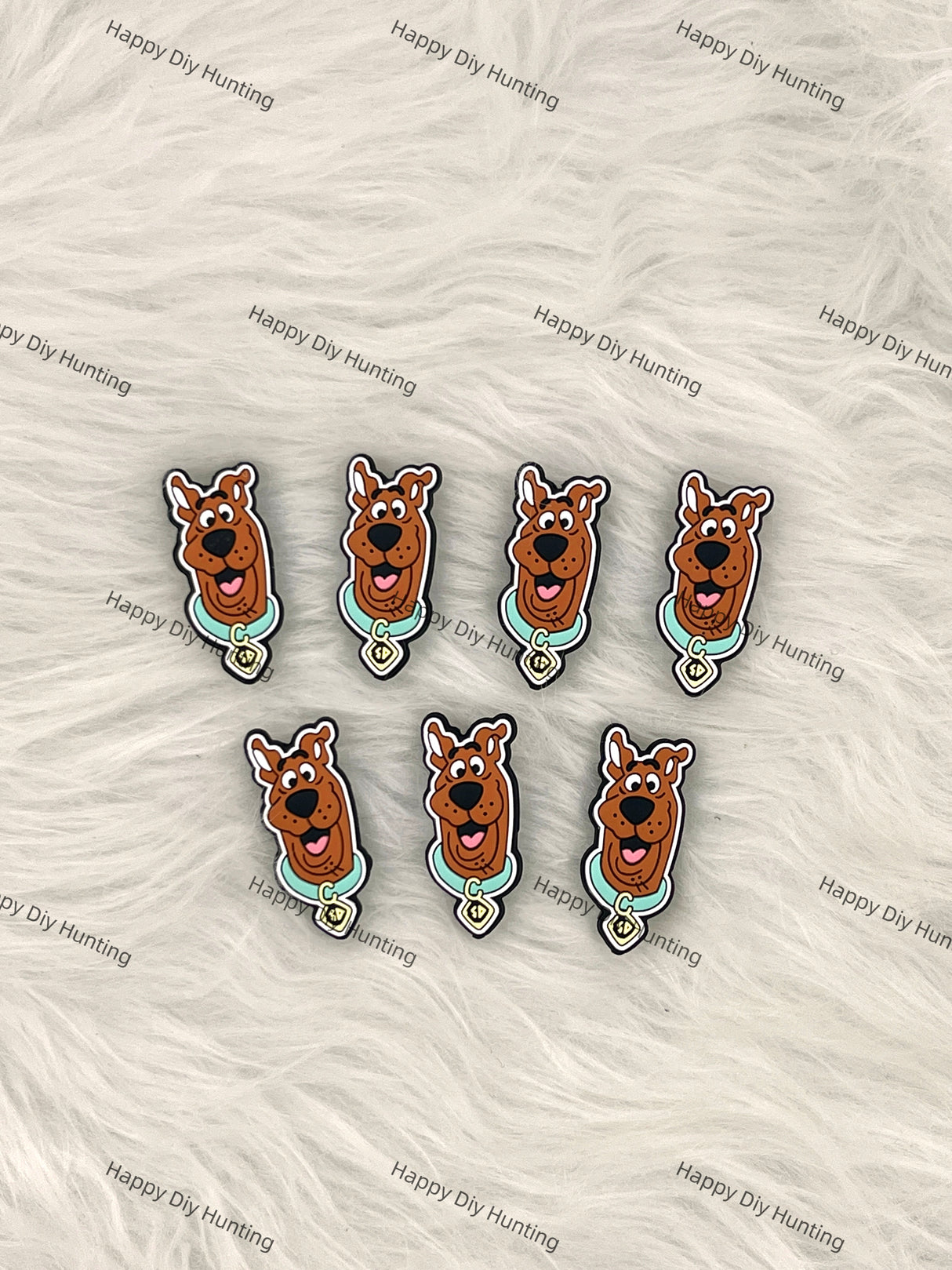 3D Humor Dog Silicone Focal Beads