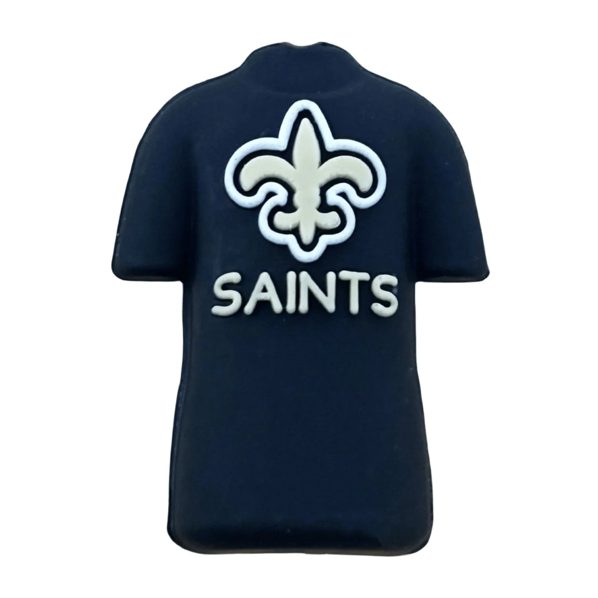 3D Saints Football Team Jersey Silicone Focal Beads 5 Pack for Beadable Pens DIY Craft Supplies