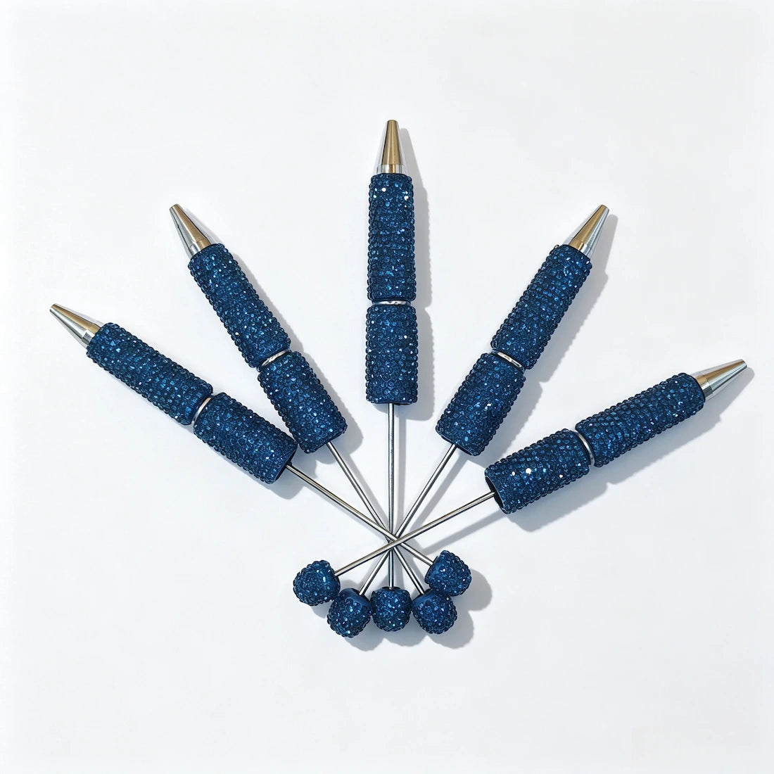 Rhinestone Beadable Pens Wholesale, Matches All Focal Beads & Pen Toppers