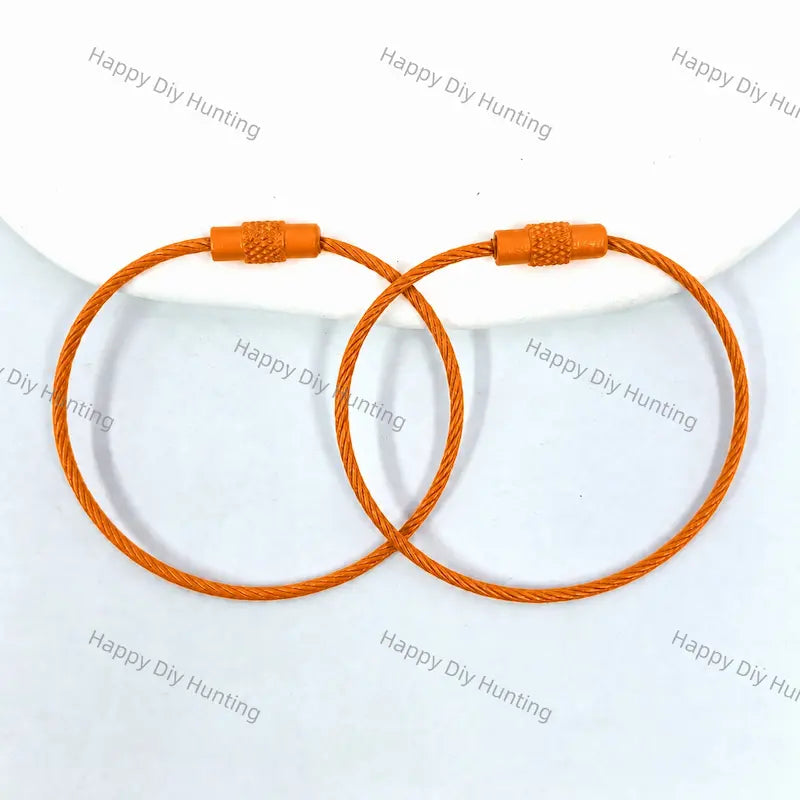 Multicolor Cup Charm Wire For Diy Beadable Keychains
