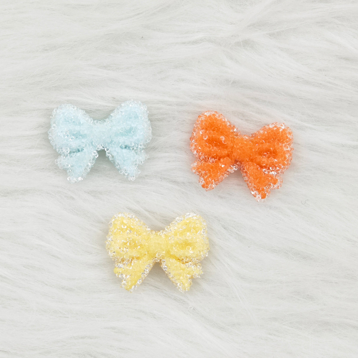 Solid Color Bows Sugar Beads Wholesale