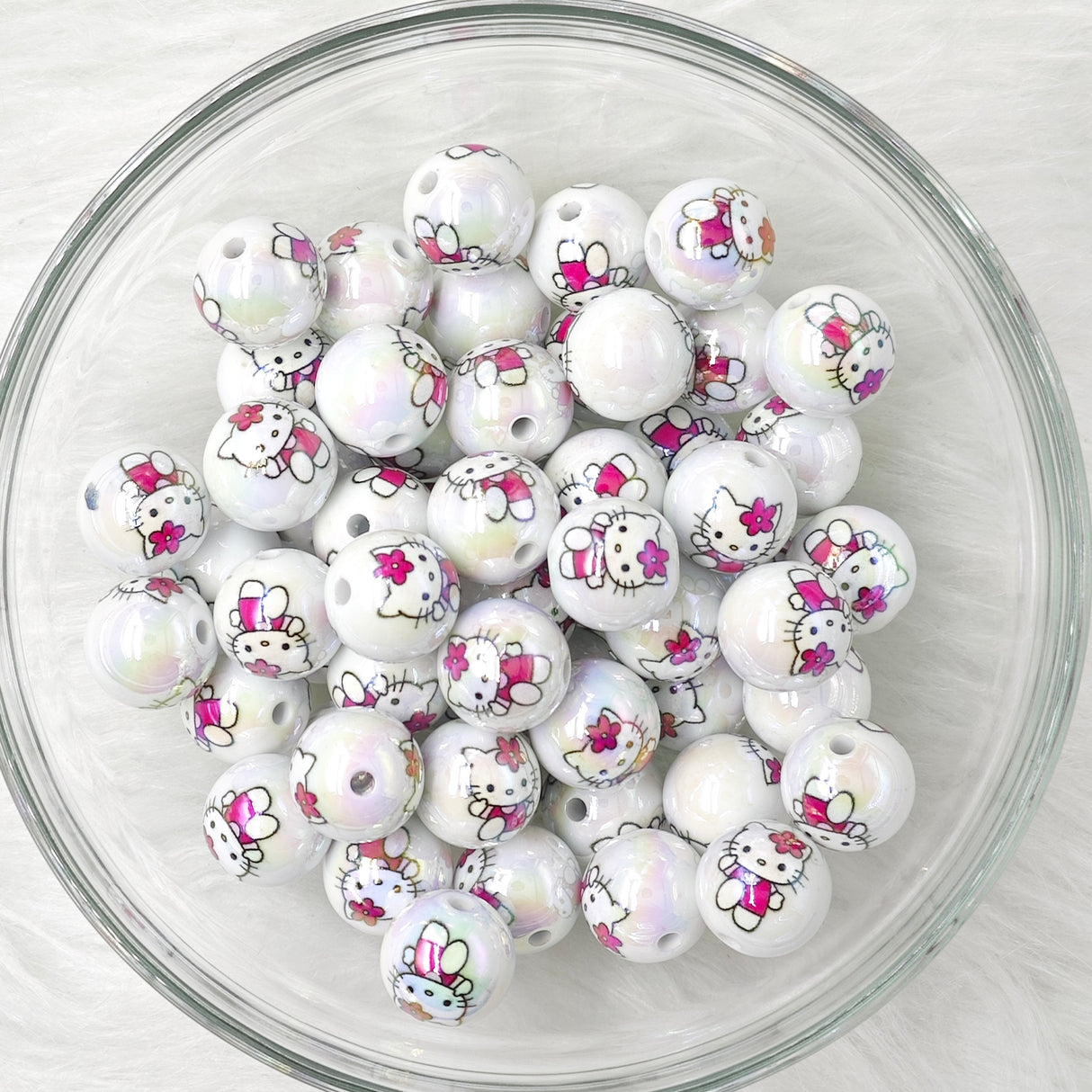 16mm, HK Cat(A35) Acrylic Beads