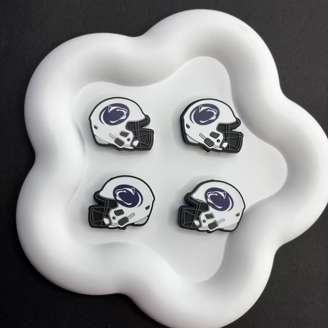 NCAA Team Silicone Focal Beads 1-Pack