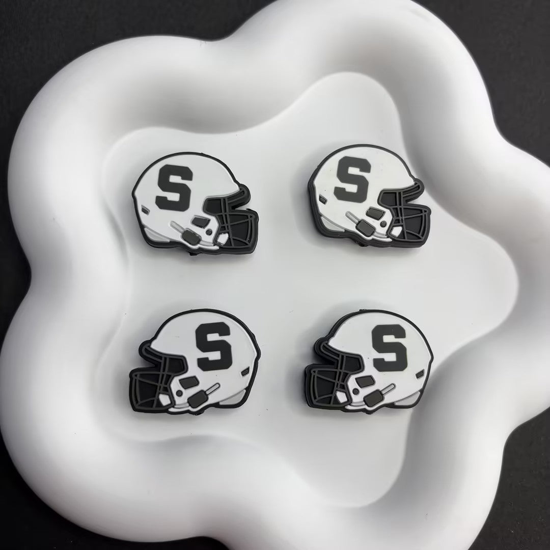 NCAA Team Silicone Focal Beads 1-Pack