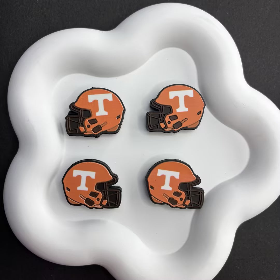 NCAA Team Silicone Focal Beads 1-Pack