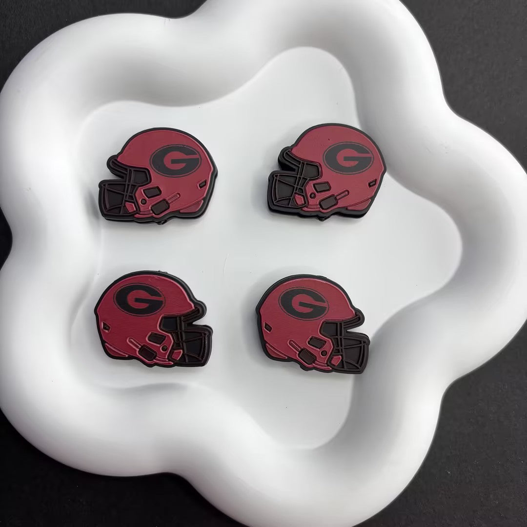 NCAA Team Silicone Focal Beads 1-Pack