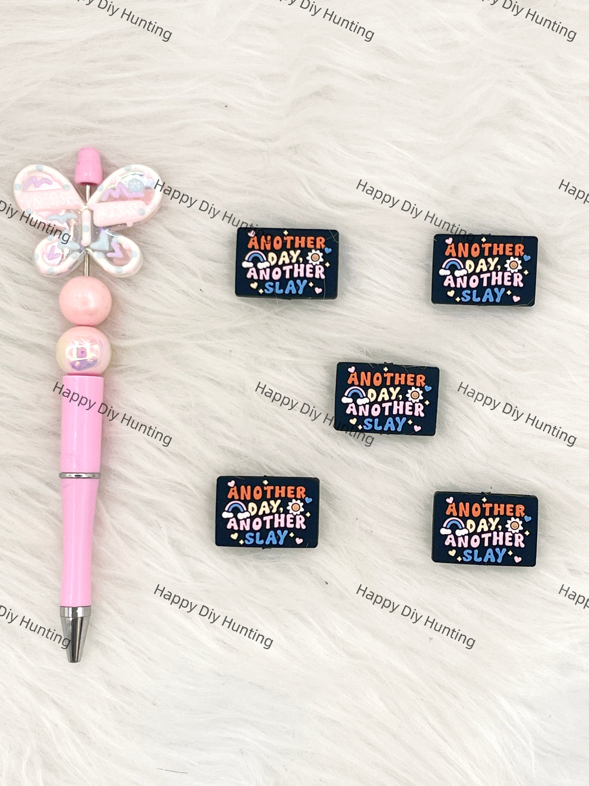 Another Day, Another Slay Silicone Focal Beads Wholesale, silicone focal beads for pens