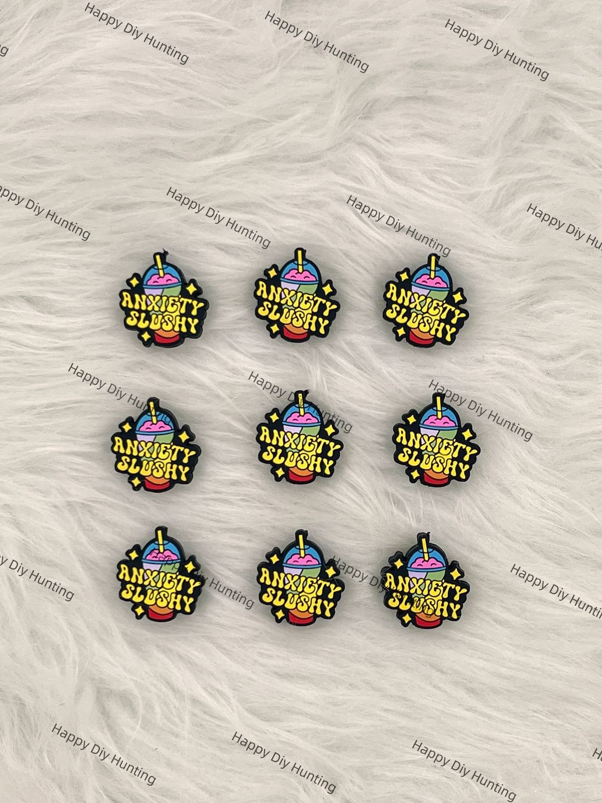 Anxiety Slushy Silicone Focal Beads