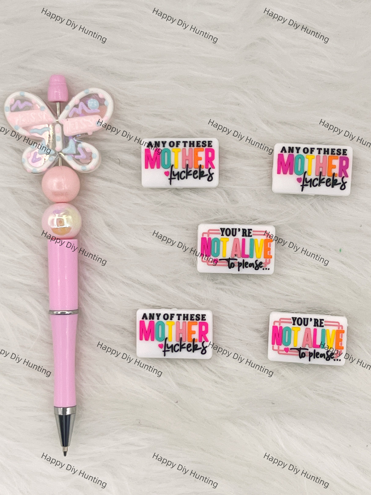 Any Of These Mother Fuckers.You’re Not Alive To Please... Silicone Focal Beads Wholesale, silicone focal beads for pens