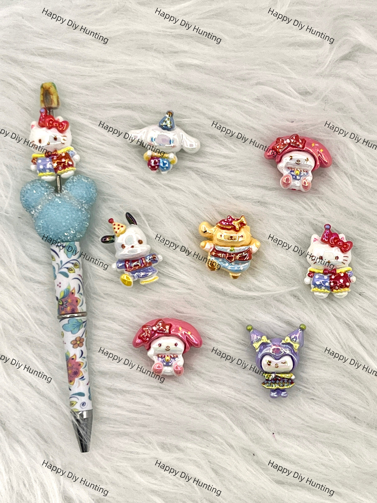 Beadable CircusHK Acrylic Beads DIY Charms