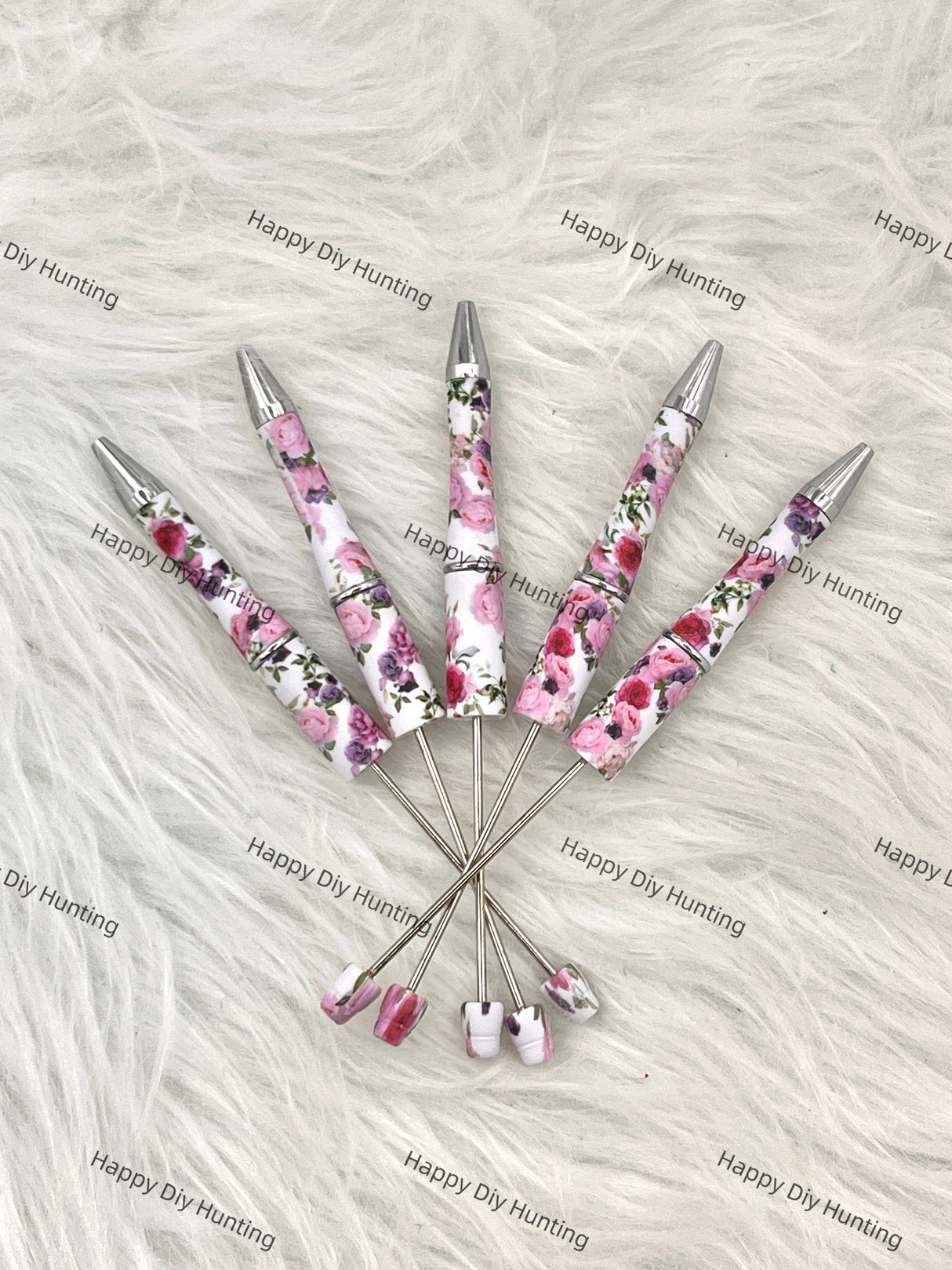 Beautiful Flowers Beadable pens bulk