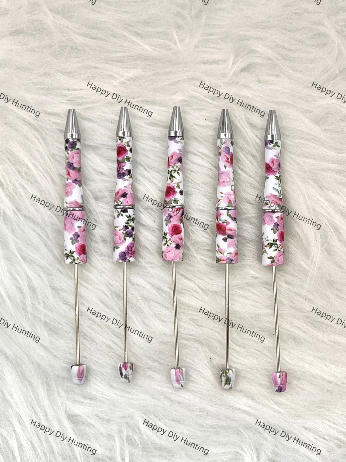 Beautiful Flowers Beadable pens bulk