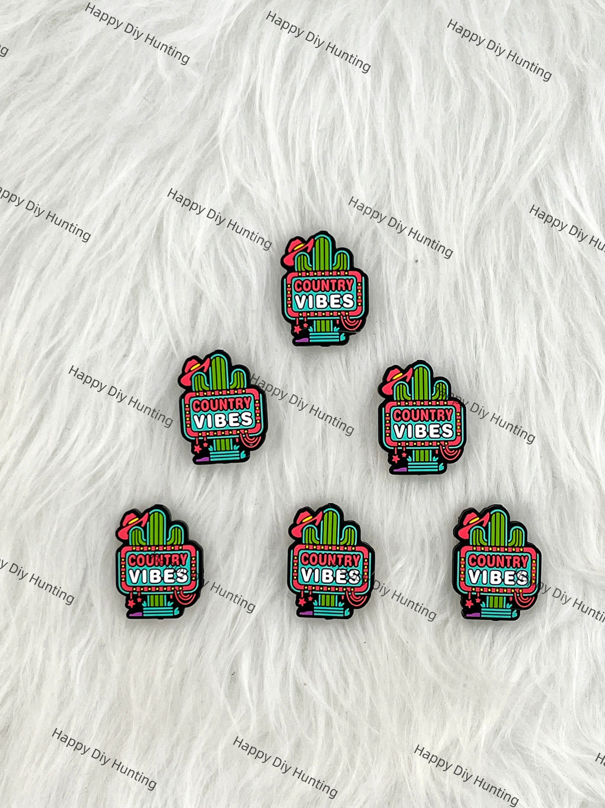 Country Vibes Silicone Focal Beads