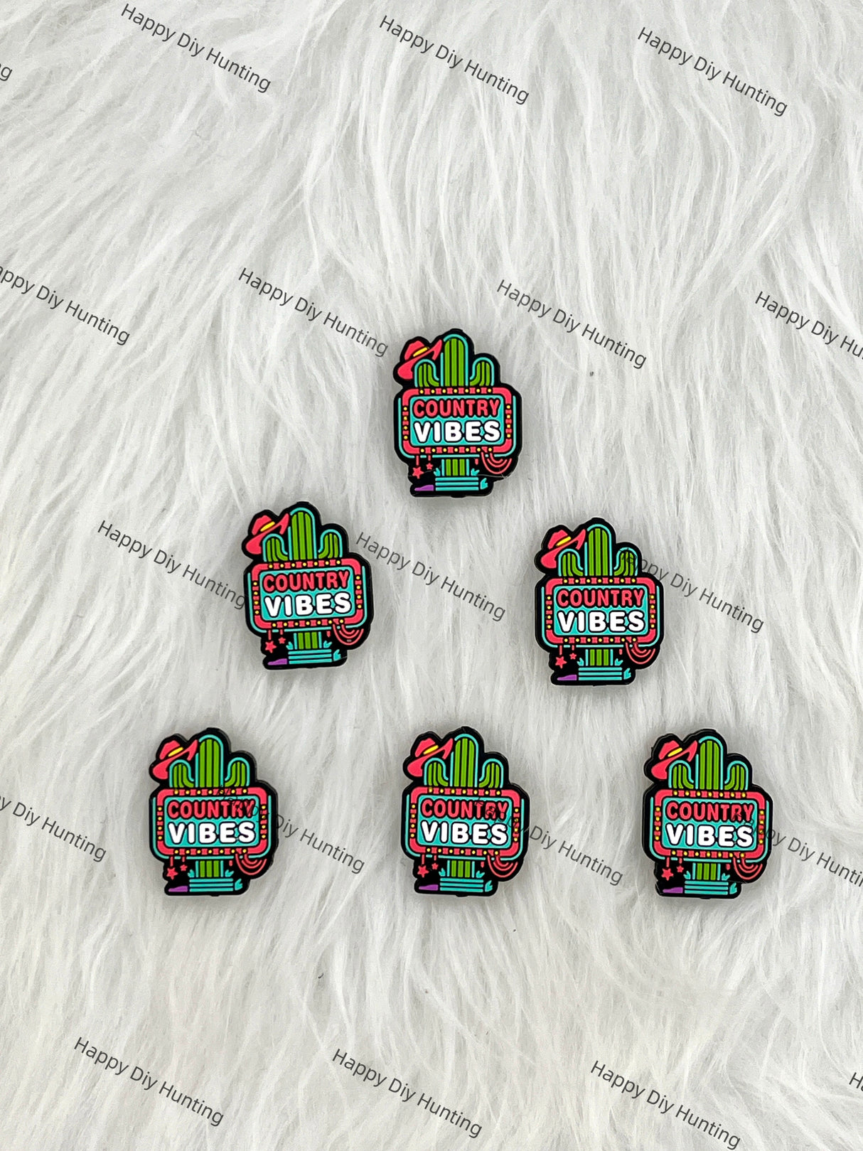 Country Vibes Silicone Focal Beads