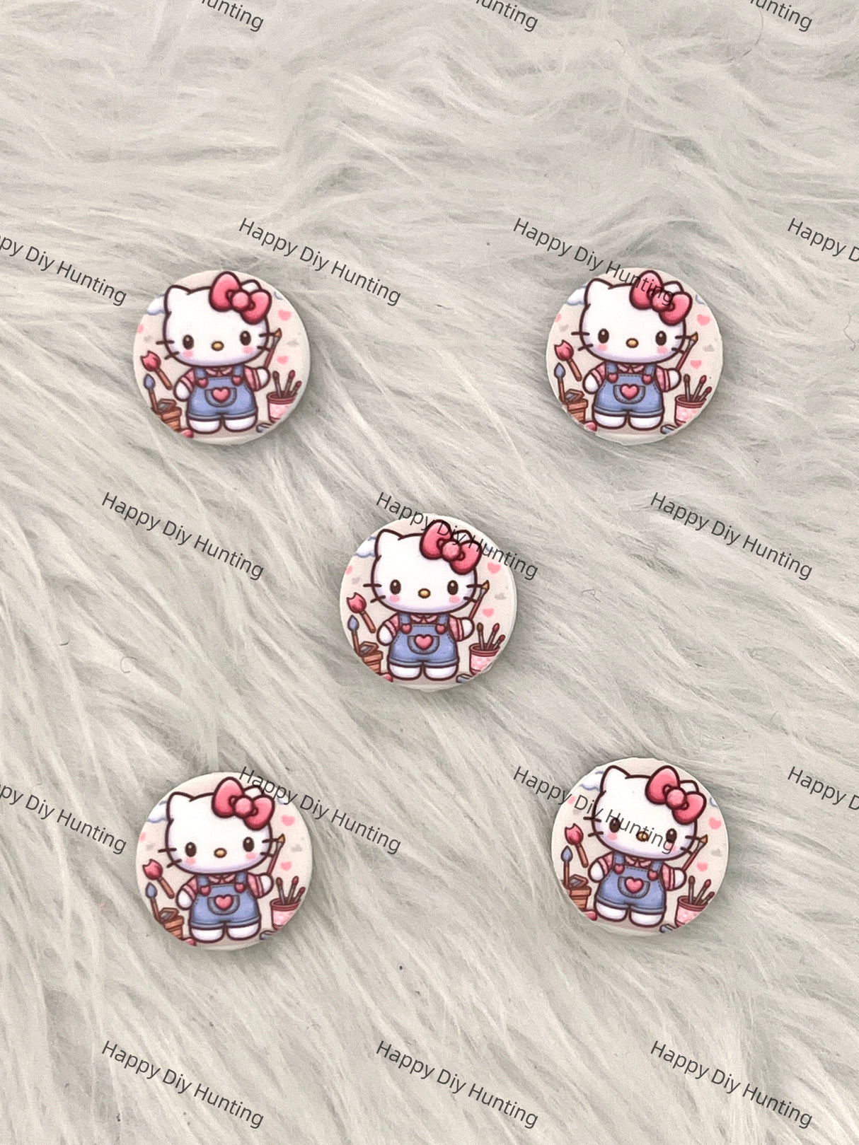 Cute Hello Kitty Silicone Focal Beads Wholesale, silicone focal beads for pens
