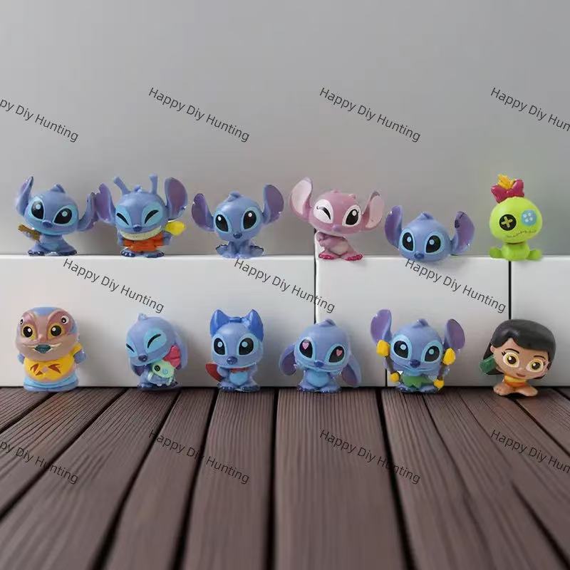 Cute Stitch & Lilo Pen topper