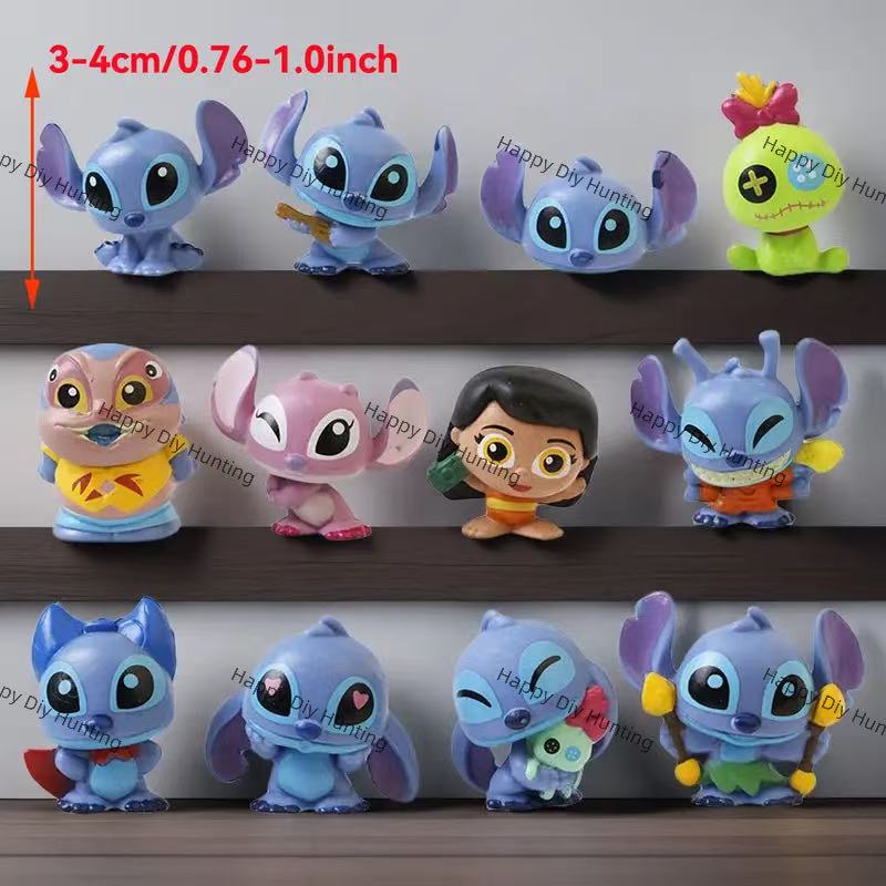 Cute Stitch & Lilo Pen topper