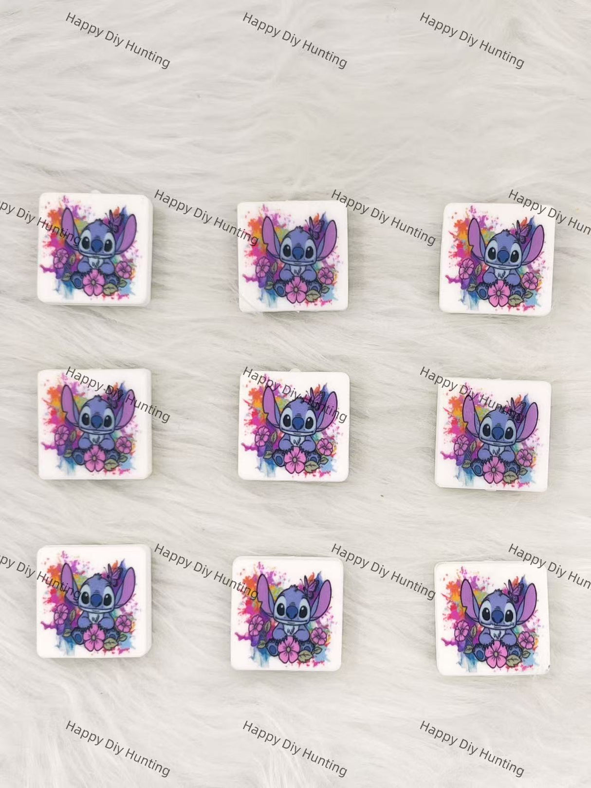 Cute Stitch Silicone Focal Beads Wholesale, silicone focal beads for pens