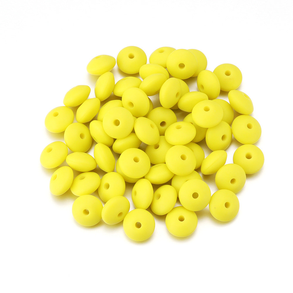 12mm Silicone Spacer Beads