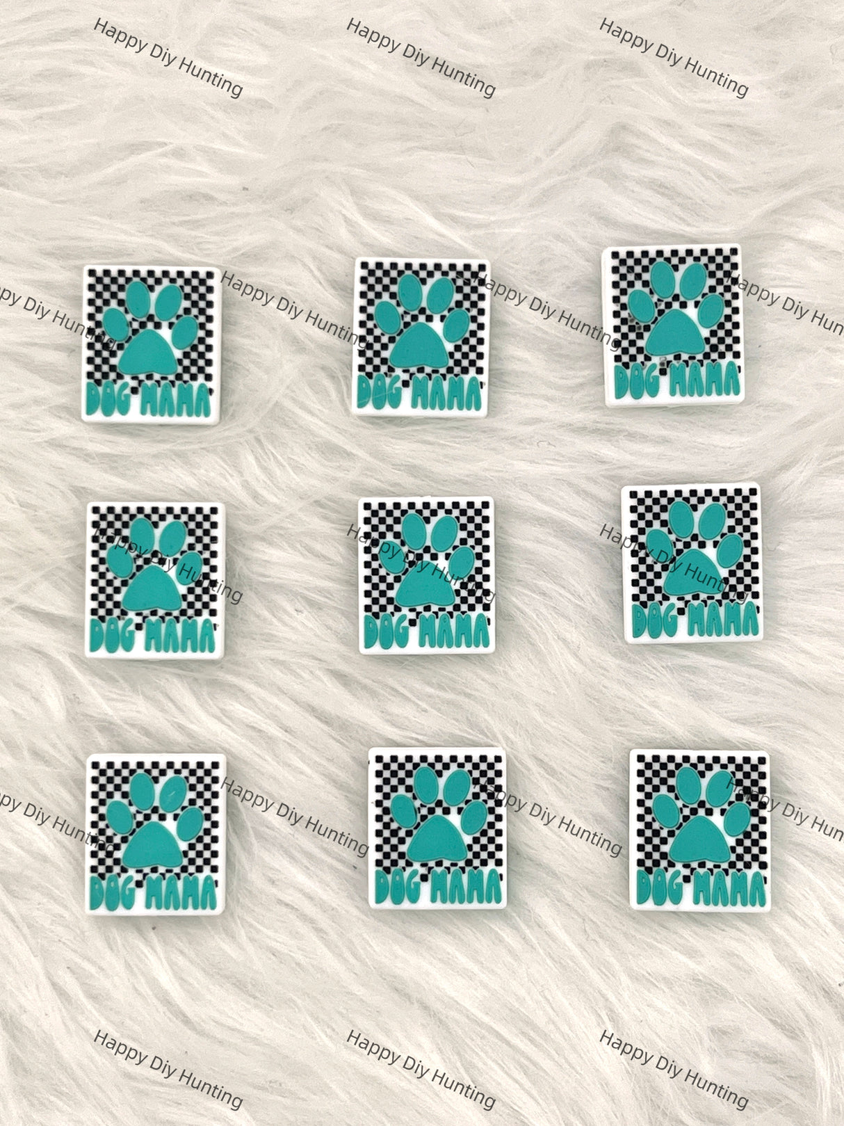 Dog Mama Silicone Focal Beads Wholesale, silicone focal beads for pens