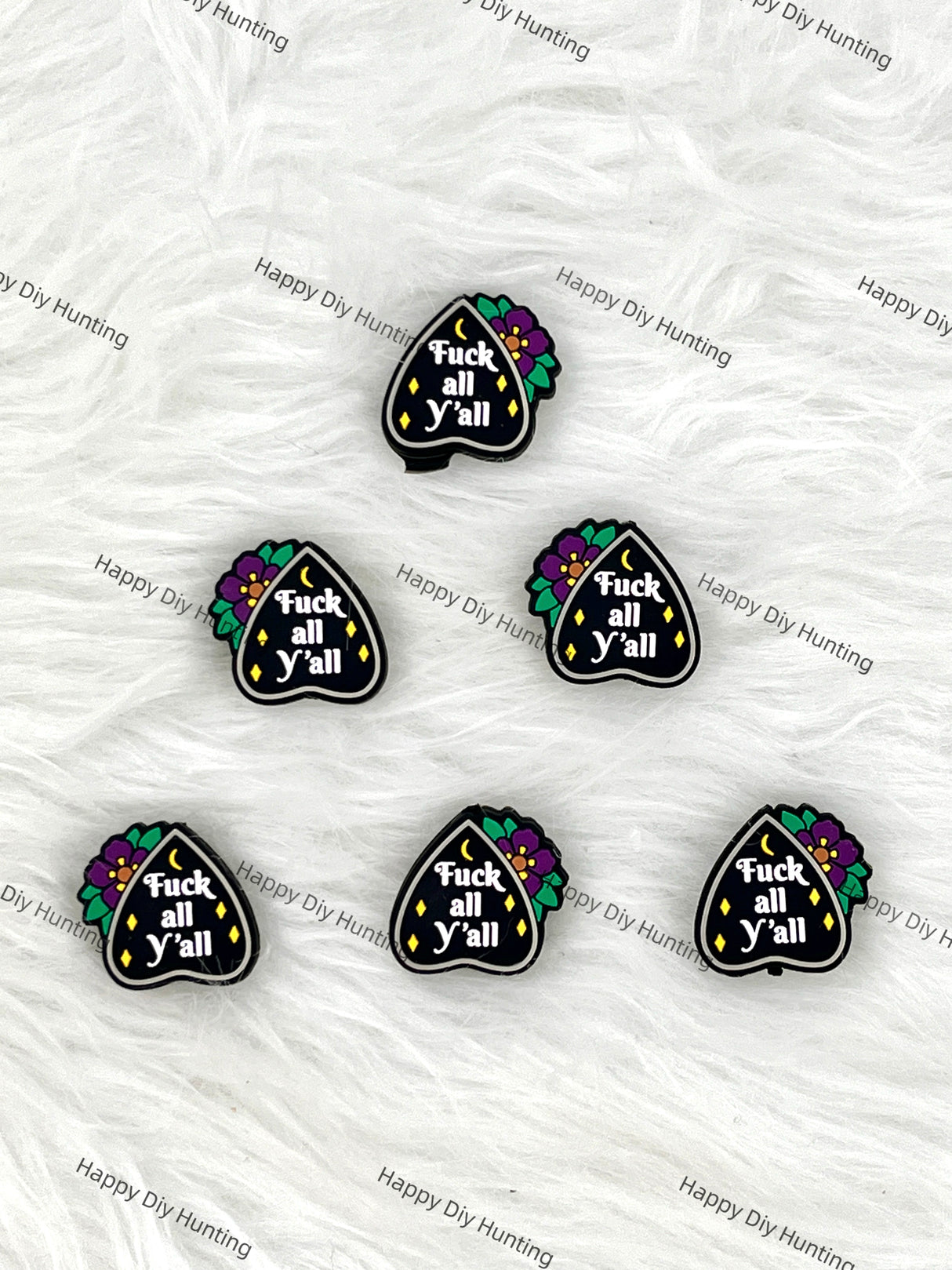 F*ck All Y'all Silicone Focal Bead