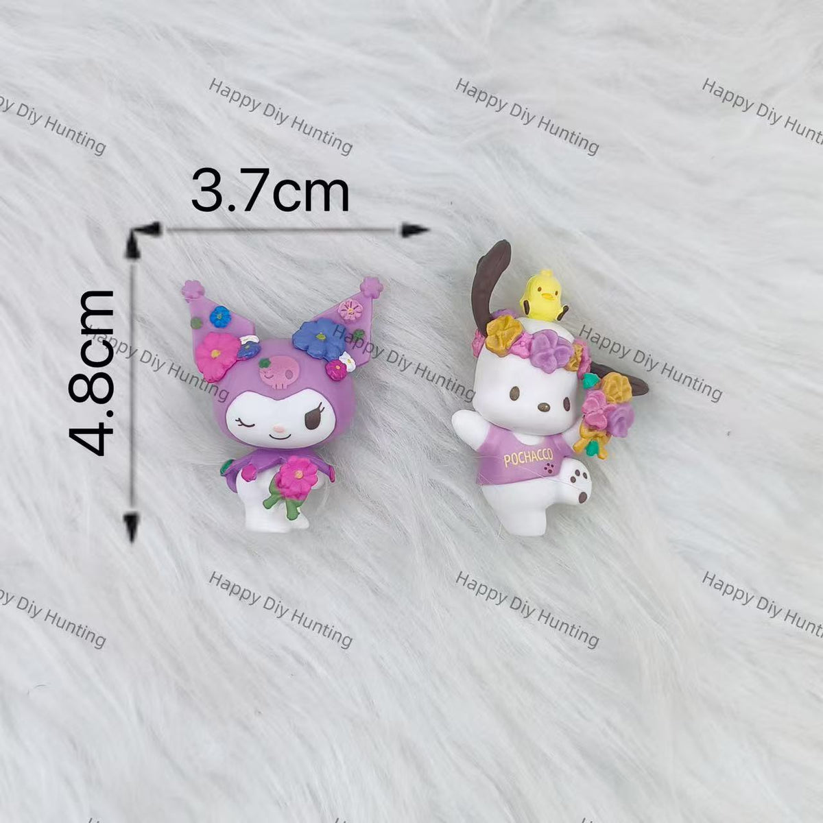 Flower-themed Sansan Family Series Pen Topper(No Hole)