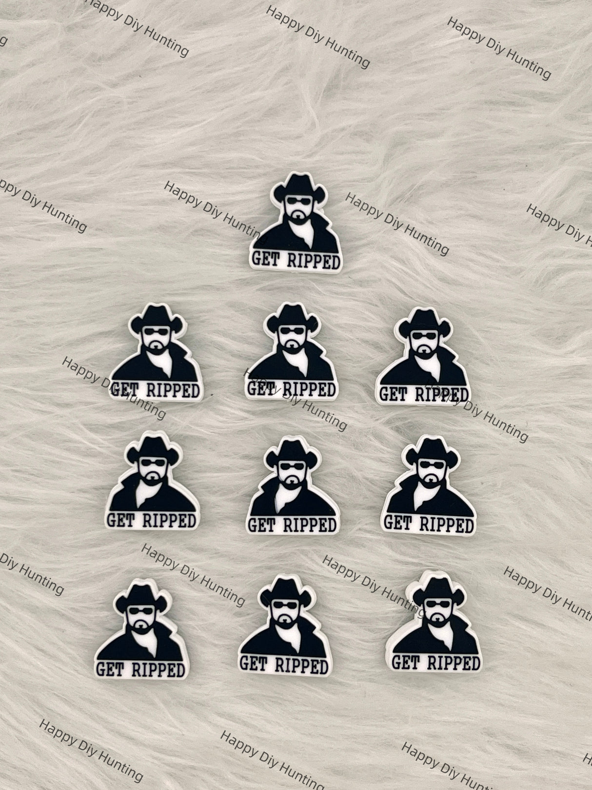 Get Ripped Silicone Focal Beads