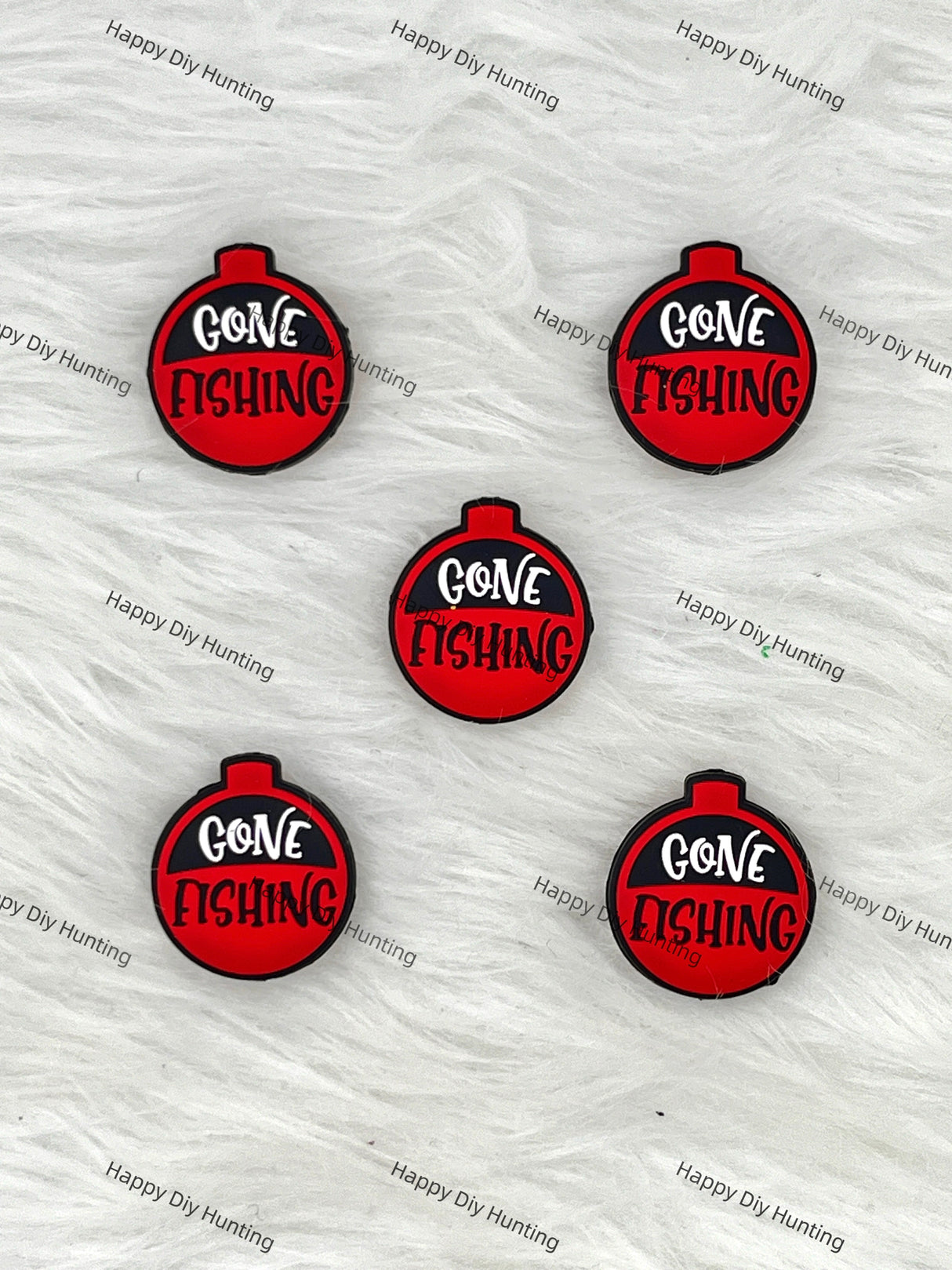 Gone Fishing Silicone Focal Beads Wholesale 2