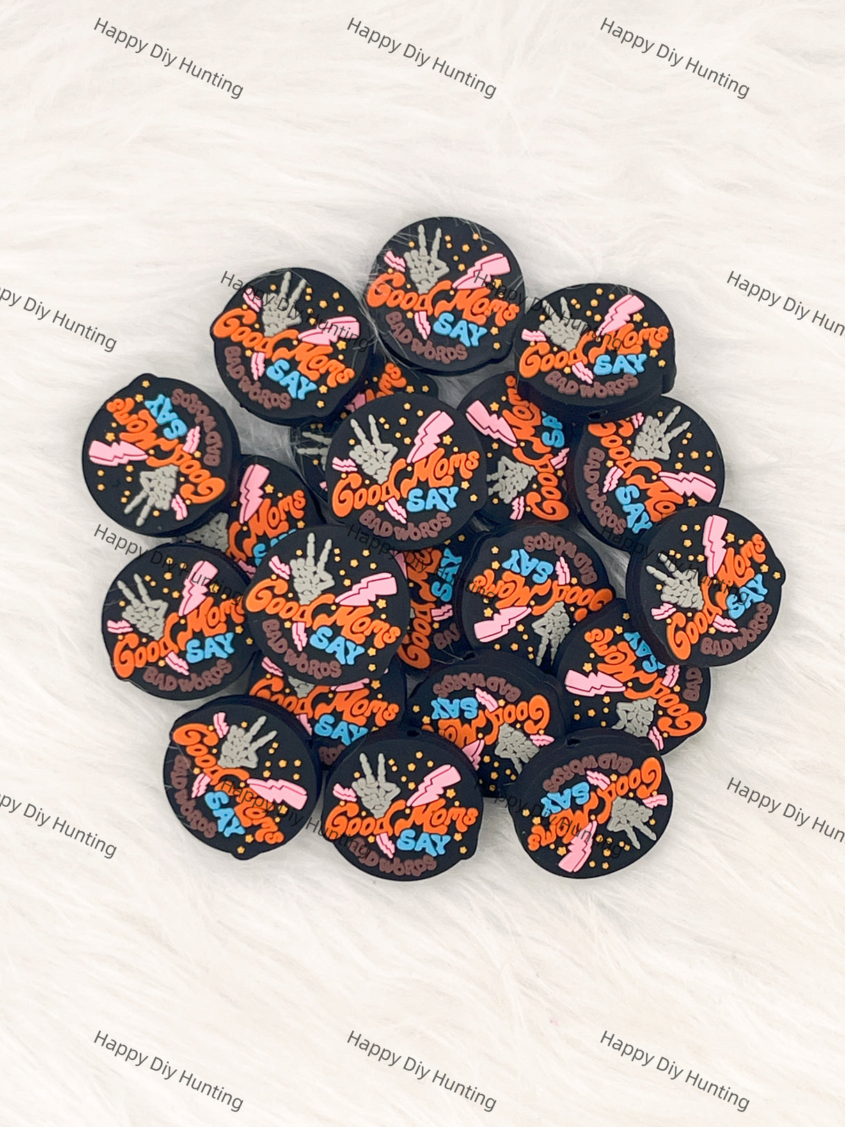 Good Moms Say Bad Wbros Silicone Focal Beads Wholesale, silicone focal beads for pens