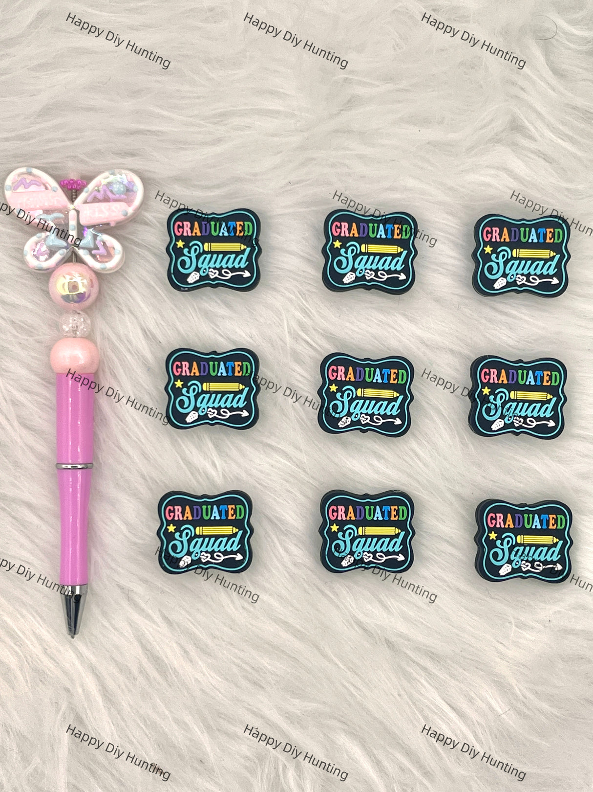 Graduated Squad Silicone Focal Beads Wholesale, silicone focal beads for pens