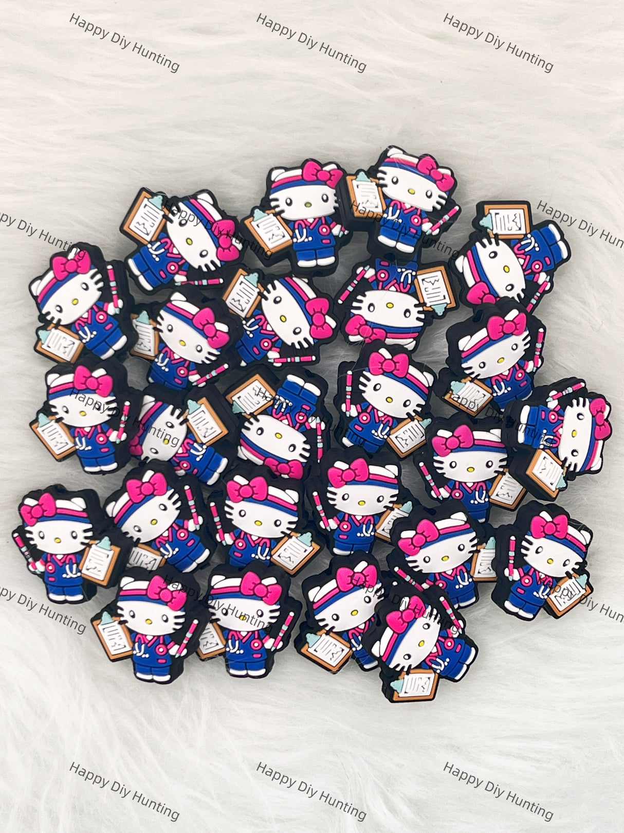 HK Cat With Teaching Aids Silicone Focal Beads Wholesale, silicone focal beads for pens