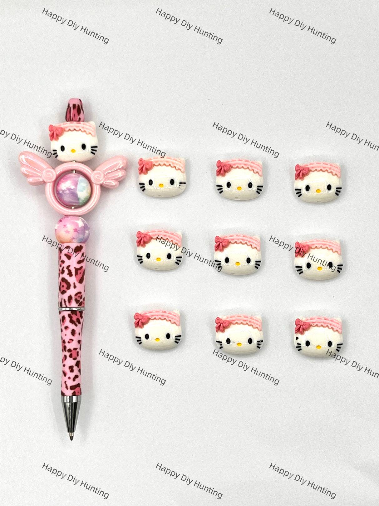 HK Head Acrylic Beads DIY Charms