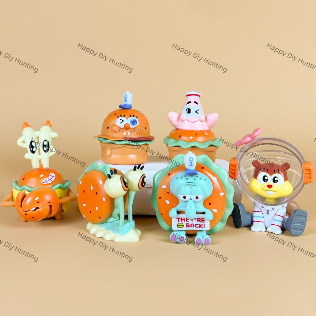 Hamburger-themed SpongeBob Series Pen Topper