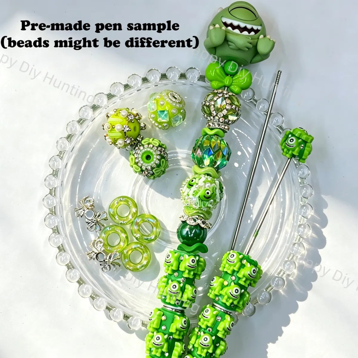 Happy Monster Co Character Pen Toppers No Hole For Beadable Pens