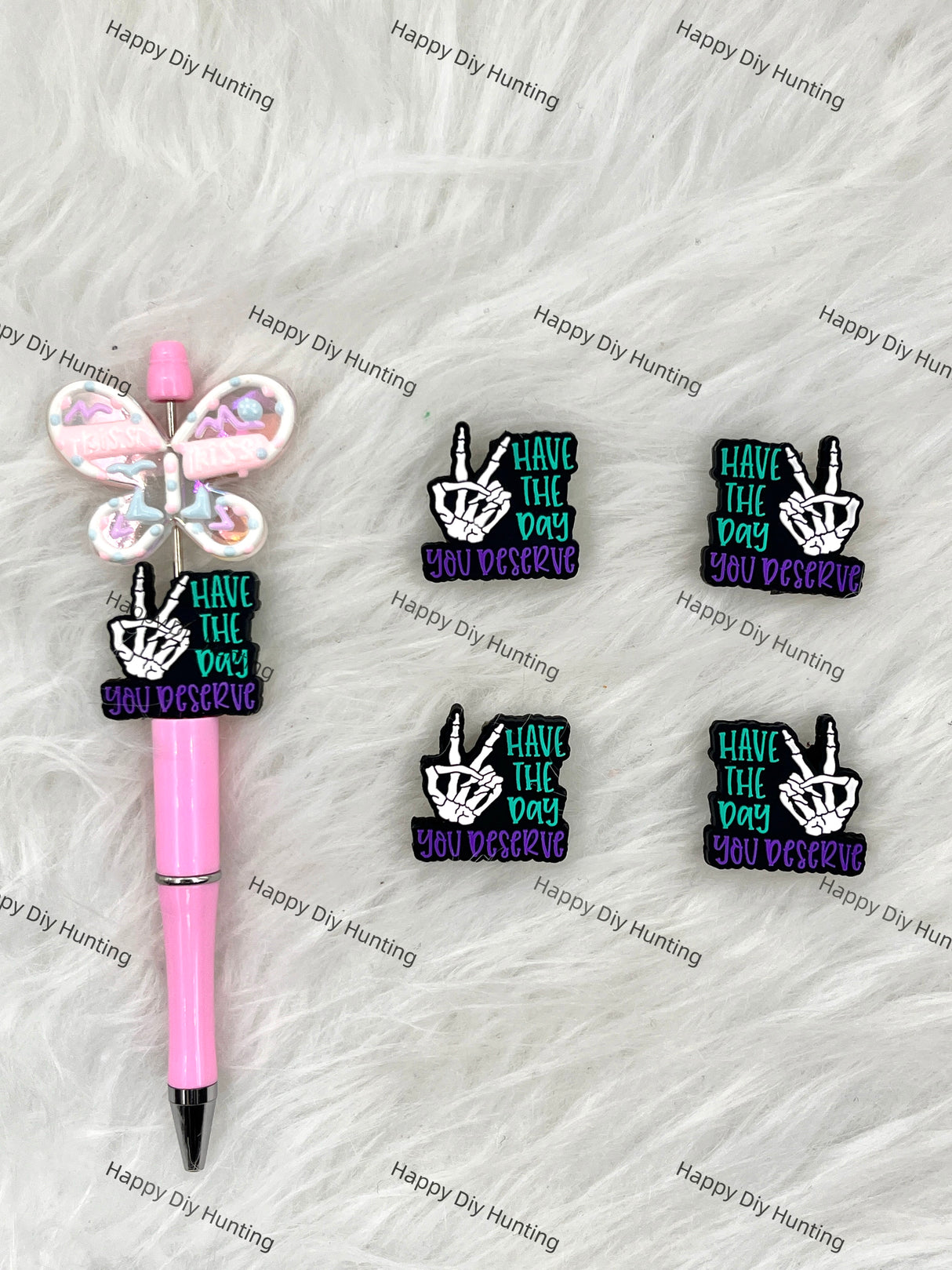 Have The Day You Deserve Silicone Focal Beads Wholesale, silicone focal beads for pens