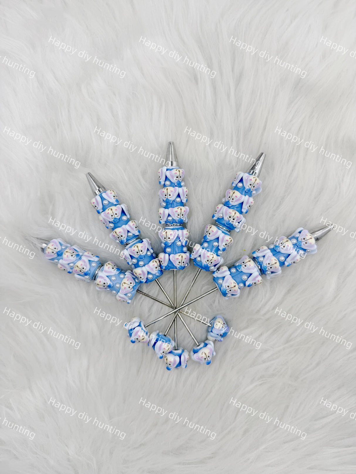 Eeyore Beadable Pen | Premium DIY Stationery Decor Suppliese